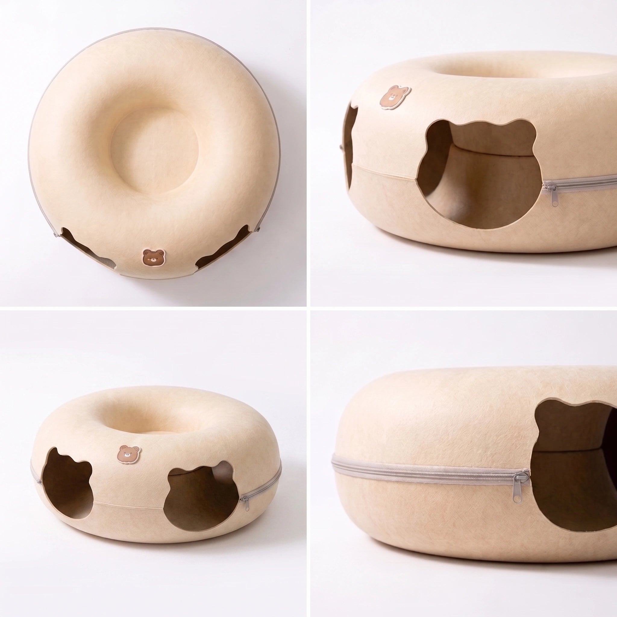 Mewtify Peekaboo Cat Cave, Interactive Cat Bed and Tunnel